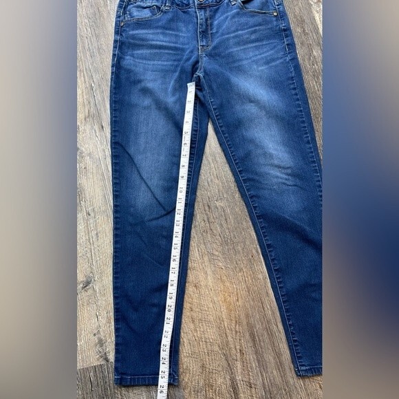 DEMOCRACY Freedom Ankle Skimmer Denim Blue Jeans Size 8 - Picture 11 of 14